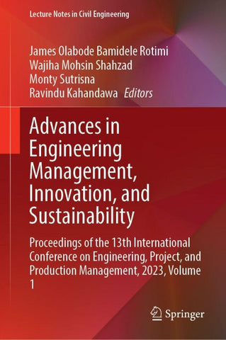 Advances in Engineering Management, Innovation, and Sustainability
