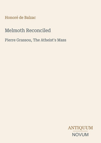 Melmoth Reconciled