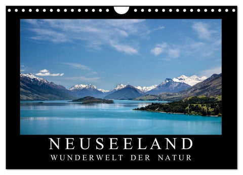 Neuseeland - Wunderwelt der Natur (Wandkalender 2027 DIN A4 quer), CALVENDO Monatskalender