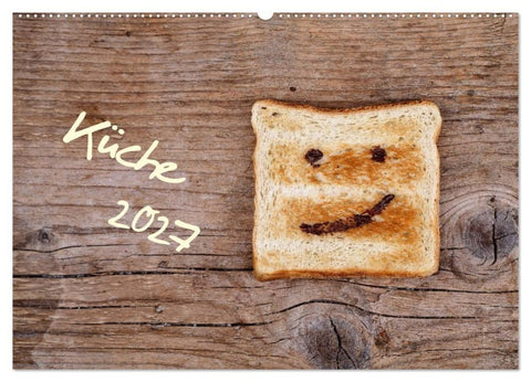 Küche (Wandkalender 2027 DIN A2 quer), CALVENDO Monatskalender