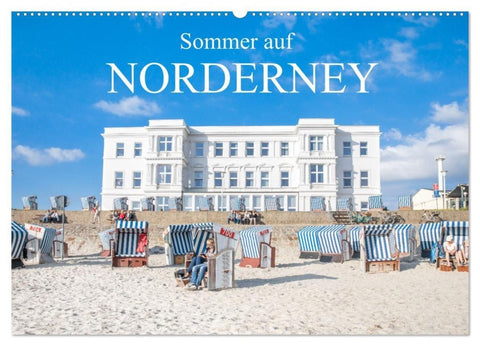 Sommer auf Norderney (Wandkalender 2027 DIN A2 quer), CALVENDO Monatskalender