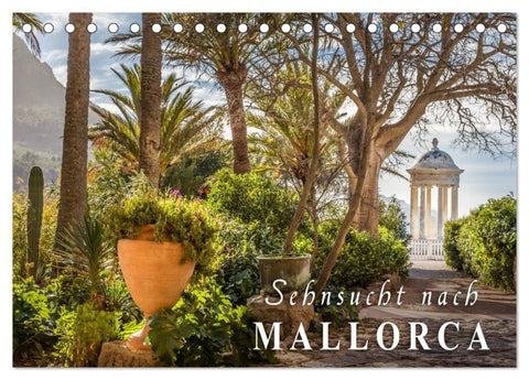 Sehnsucht nach Mallorca (Tischkalender 2027 DIN A5 quer), CALVENDO Monatskalender