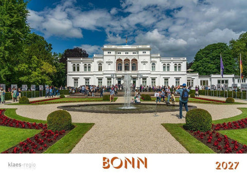 Bonn 2027 Bildkalender A4 quer, spiralgebunden