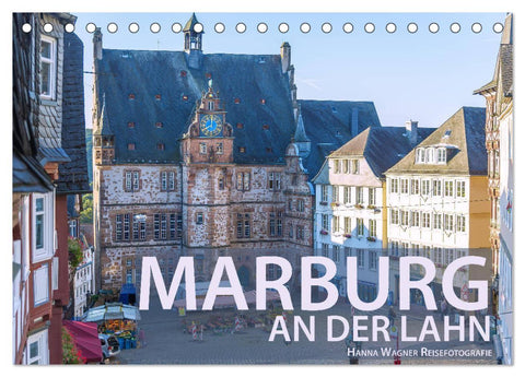 Marburg an der Lahn (Tischkalender 2027 DIN A5 quer), CALVENDO Monatskalender