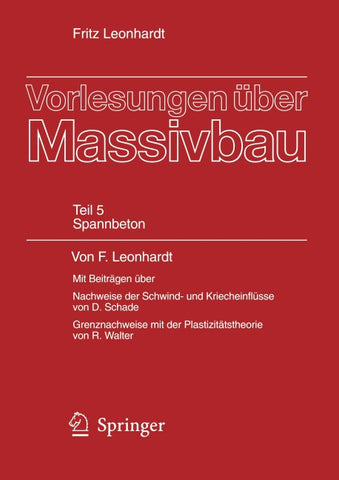 Vorlesungen über Massivbau