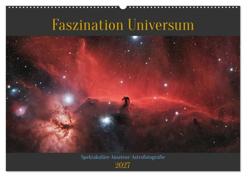 Faszination Universum (Wandkalender 2027 DIN A2 quer), CALVENDO Monatskalender