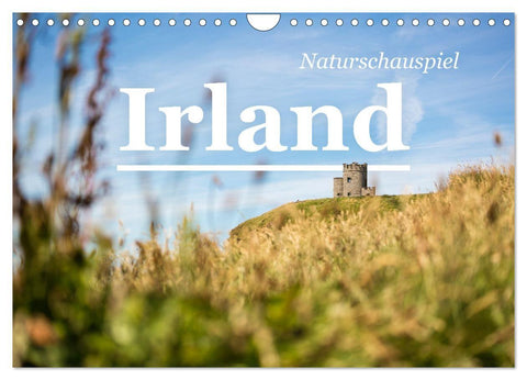 Naturschauspiel Irland (Wandkalender 2027 DIN A4 quer), CALVENDO Monatskalender