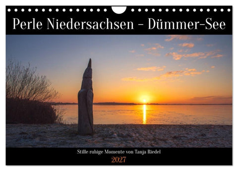 Perle Niedersachsen - Dümmer-See (Wandkalender 2027 DIN A4 quer), CALVENDO Monatskalender