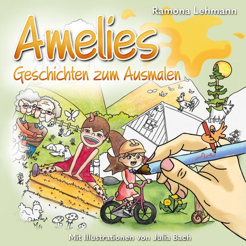 Amelies Geschichten zum Ausmalen
