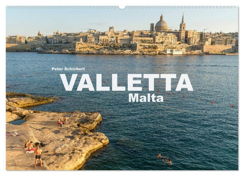 Valletta - Malta (Wandkalender 2027 DIN A2 quer), CALVENDO Monatskalender