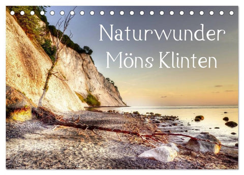 Naturwunder Möns Klinten (Tischkalender 2026 DIN A5 quer), CALVENDO Monatskalender
