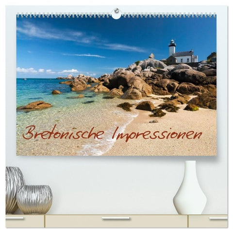 Bretonische Impressionen (hochwertiger Premium Wandkalender 2027 DIN A2 quer), Kunstdruck in Hochglanz
