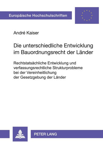 Die unterschiedliche Entwicklung im Bauordnungsrecht der Länder