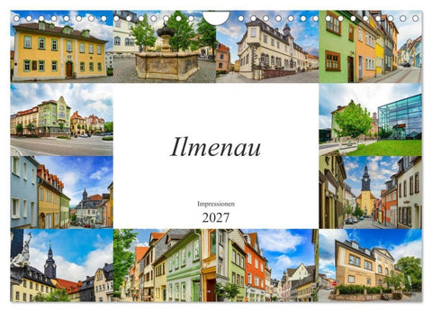 Ilmenau Impressionen (Wandkalender 2027 DIN A4 quer), CALVENDO Monatskalender