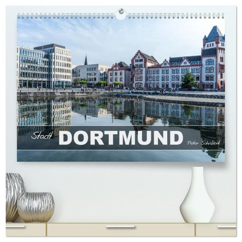 Stadt Dortmund (hochwertiger Premium Wandkalender 2027 DIN A2 quer), Kunstdruck in Hochglanz