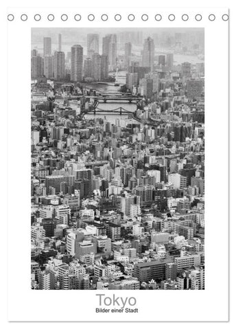 Tokyo - Bilder einer Stadt (Tischkalender 2027 DIN A5 hoch), CALVENDO Monatskalender