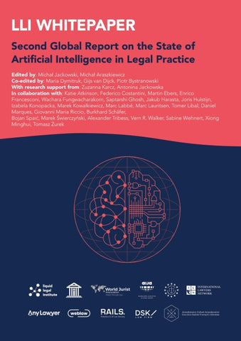 Second Global Report on the Use of Artificial Intelligence in Legal Practice