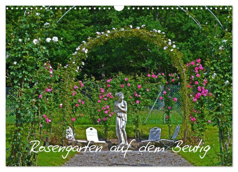 Rosengarten auf dem Beutig (Wandkalender 2027 DIN A3 quer), CALVENDO Monatskalender