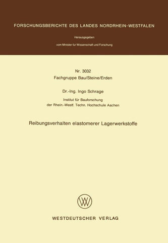 Reibungsverhalten elastomerer Lagerwerkstoffe