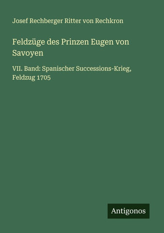 Feldzüge des Prinzen Eugen von Savoyen