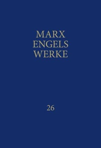 MEW / Marx-Engels-Werke Band 26.1