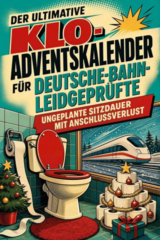 Der ultimative Klo-Adventskalender für Deutsche-Bahn-Leidgeprüfte
