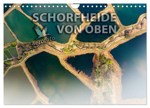 Schorfheide von oben (Wandkalender 2026 DIN A4 quer), CALVENDO Monatskalender