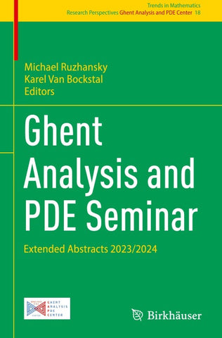 Ghent Analysis and PDE Seminar