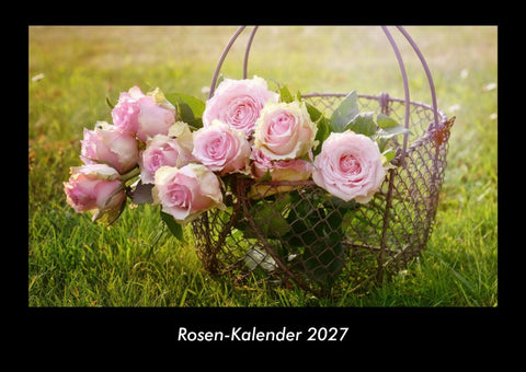 Rosen-Kalender 2027 Fotokalender DIN A3