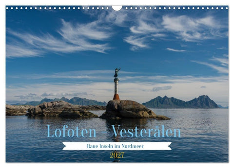 Lofoten Vesterålen (Wandkalender 2027 DIN A3 quer), CALVENDO Monatskalender