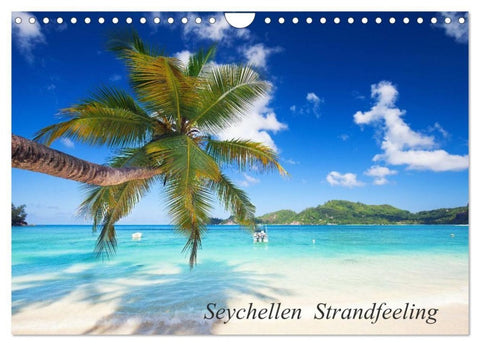 Seychellen Strandfeeling (Wandkalender 2027 DIN A4 quer), CALVENDO Monatskalender