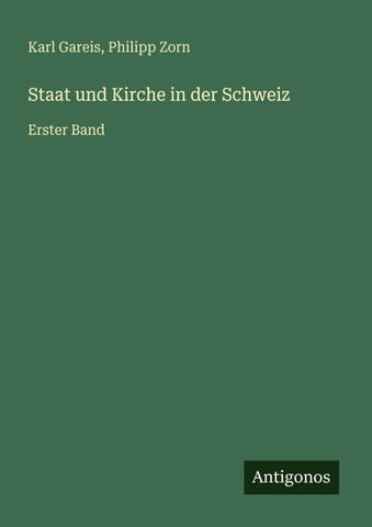 Staat und Kirche in der Schweiz