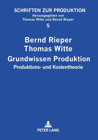 Grundwissen Produktion