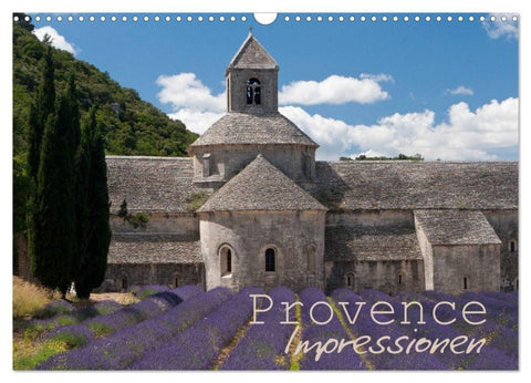 Provence Impressionen (Wandkalender 2027 DIN A3 quer), CALVENDO Monatskalender