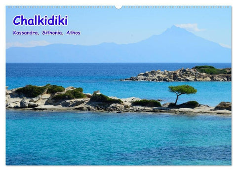Chalkidiki: Kassandra, Sithonia, Athos (Wandkalender 2027 DIN A2 quer), CALVENDO Monatskalender
