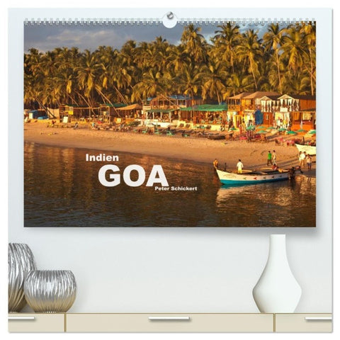Indien - Goa (hochwertiger Premium Wandkalender 2027 DIN A2 quer), Kunstdruck in Hochglanz
