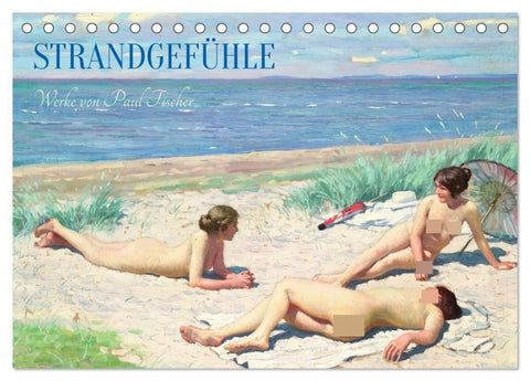 Strandgefühle (Tischkalender 2027 DIN A5 quer), CALVENDO Monatskalender