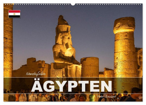 Nordafrika - Ägypten (Wandkalender 2027 DIN A2 quer), CALVENDO Monatskalender