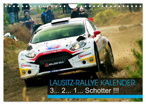Lausitz-Rallye Kalender (Wandkalender 2026 DIN A4 quer), CALVENDO Monatskalender