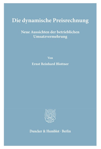 Die dynamische Preisrechnung.