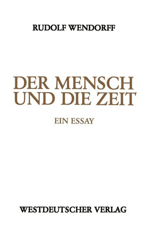 Der Mensch und die Zeit
