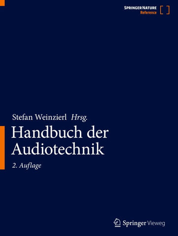 Handbuch der Audiotechnik