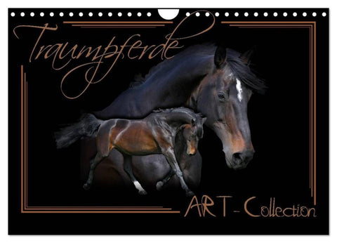 Traumpferde-ART-Collection (Wandkalender 2027 DIN A4 quer), CALVENDO Monatskalender