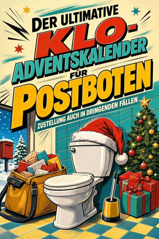Der ultimative Klo-Adventskalender für Postboten