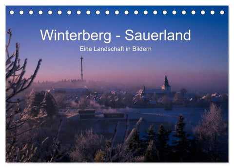 Winterberg - Sauerland - Eine Landschaft in Bildern (Tischkalender 2026 DIN A5 quer), CALVENDO Monatskalender