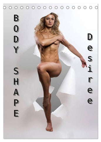 Body Shape - Desiree (Tischkalender 2026 DIN A5 hoch), CALVENDO Monatskalender