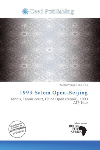 1993 Salem Open-Beijing