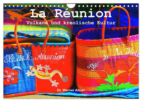 La Réunion - Vulkane und kreolische Kultur (Wandkalender 2026 DIN A4 quer), CALVENDO Monatskalender