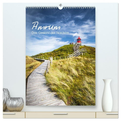 Amrum - Das Gesicht der Nordsee (hochwertiger Premium Wandkalender 2027 DIN A2 hoch), Kunstdruck in Hochglanz