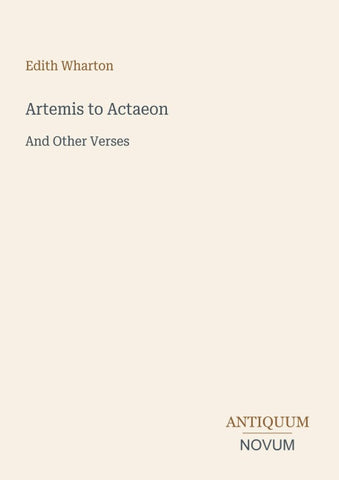 Artemis to Actaeon
